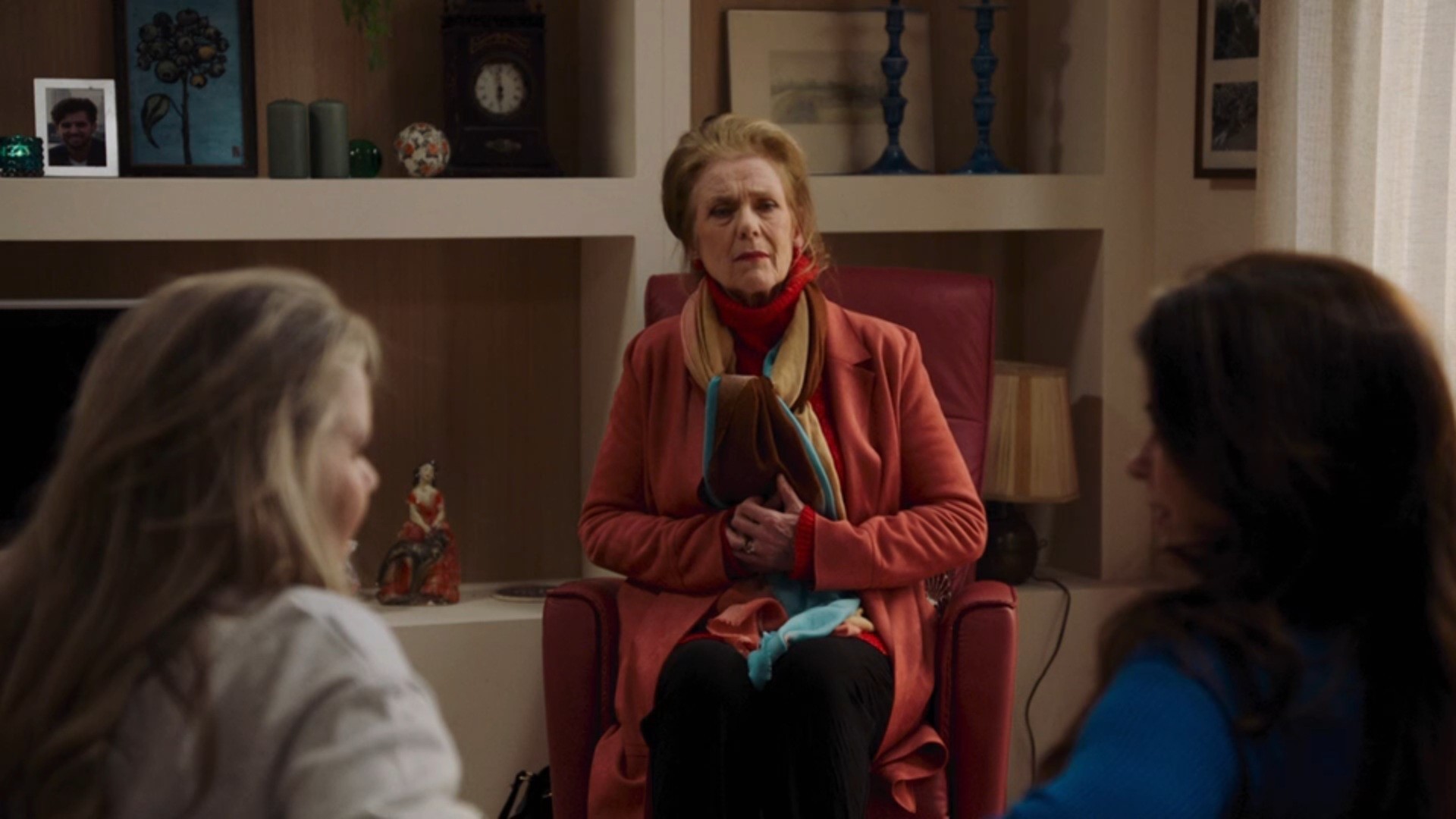 Janine heeft nog wat uit te praten met Ludo